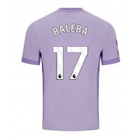 Moški Nogometni dresi Brighton Carlos Baleba #17 Gostujoči 2025-26 Kratek Rokav